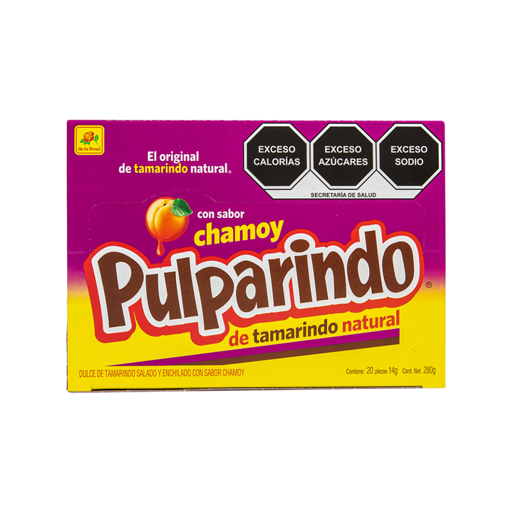 Pulparindo Chamoy 20 piezas 14 grs
