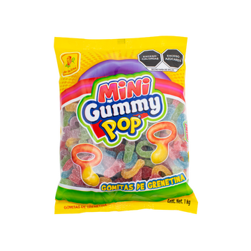 Gomitas Mini Gummy Pop presentación granel 1 kilo
