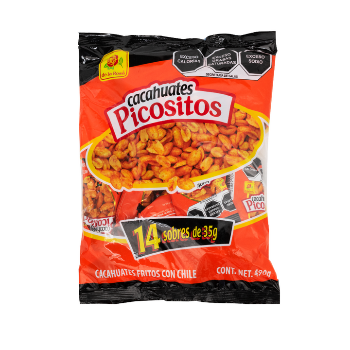 Cacahuates Picositos 14 sobres 35 grs c/u