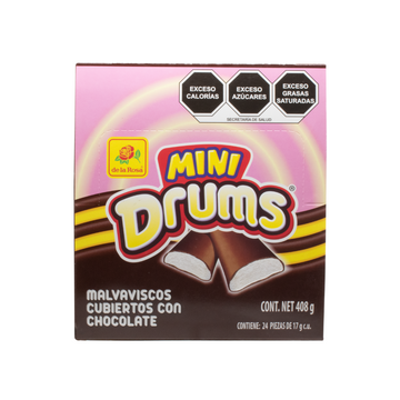 Mini Drums 24 piezas 17 grs c/u