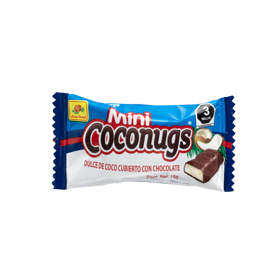 Mini Chocolate CocoNugs con Coco rallado 24 piezas 15 grs