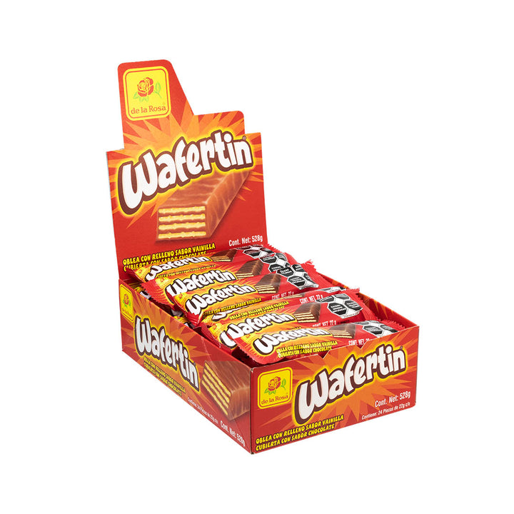 Wafertin 24 piezas de 22 grs
