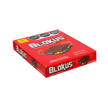 Chocolate Blokus con arroz 12 piezas