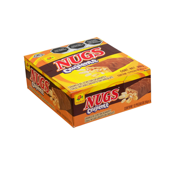 Chocolate Nugs Crujiente 12 pzs